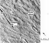 Channels running through Alba Mons. (Arcadia quadrangle)