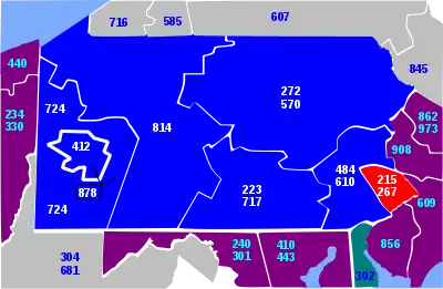 Area code 215