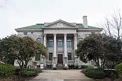 The former county courthouse