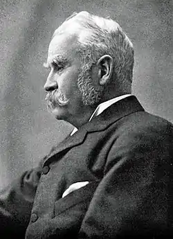 Dramatist Sir W. S. Gilbert of Gilbert and Sullivan (BA, 1856)