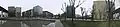Panoramic image along the main axis of ShanghaiTech University (November 2015).