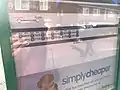 A modern stop-specific bus timetable in Reading, United Kingdom