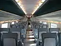 Second class coach (before refurbishment)