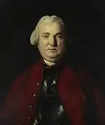 1761 portrait by Sir Joshua Reynolds commissioned by the East India Company in 1760, formerly hung in the India Office in London, now in the British Library, London