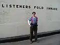 The cut-up technique in deliberately ephemeral public art.